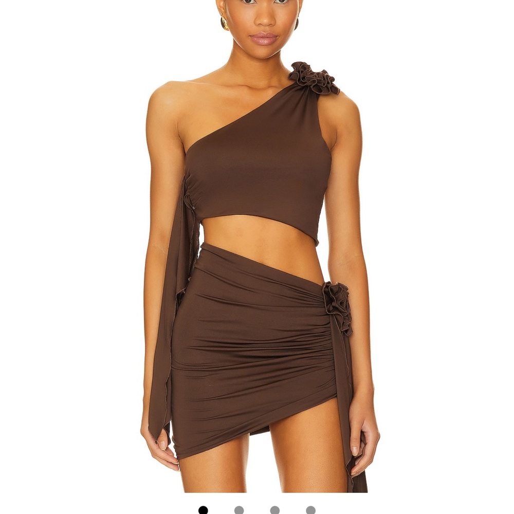 Lovers and friends brown 2 piece set. Worn once on a bachelorette trip